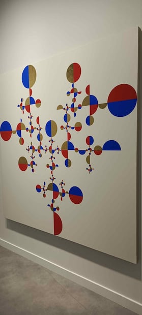 Obras de Gabriel Orozco en la feria. Foto: José Quezada / EL UNIVERSAL