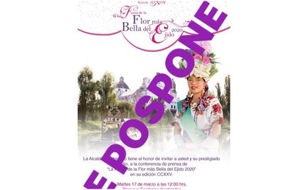 Xochimilco pospone "La Flor más Bella del Ejido" por coronavirus