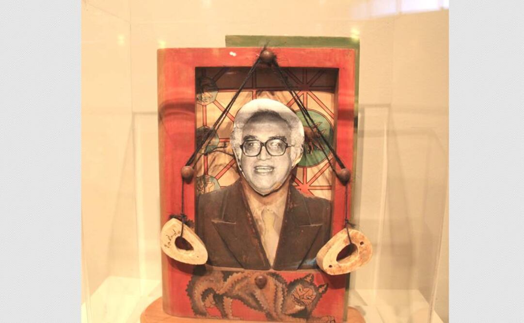 El curador de la exposición, Evelio Álvarez, explicó que "esta muestra es importante, porque combina las artes visuales y plásticas de Toledo con el también arte de retratista y cronista de la cultura de nuestro país como Monsiváis". FOTO: Notimex.