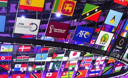 Simula el sorteo del Mundial de Qatar 2022