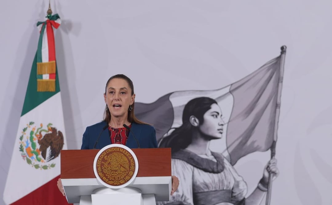 Conferencia matutina de la presidenta Claudia Sheinbaum en Palacio Nacional. 04 de marzo de 2026. FOTOS Gabriel Pano El Universal