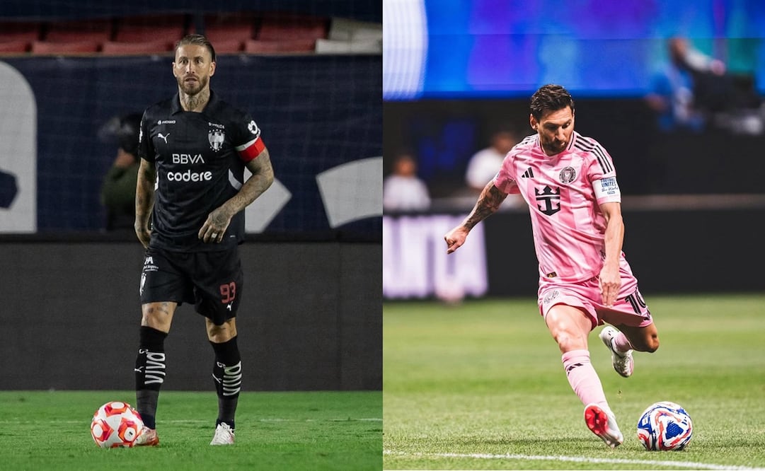 Sergio Ramos y Lionel Messi son los referentes de la Liga MX y la MLS, respectivamente | FOTO: Especial