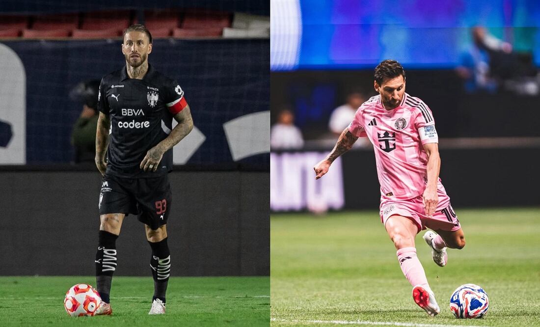 Sergio Ramos y Lionel Messi son los referentes de la Liga MX y la MLS, respectivamente | FOTO: Especial