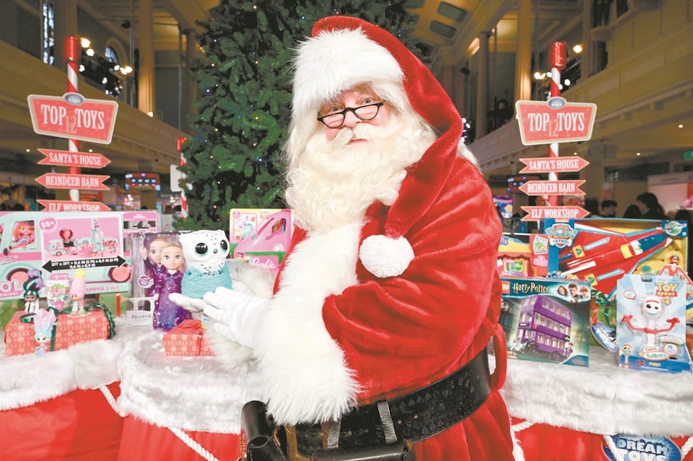 En EU, Santa Claus llega la noche del 24 de diciembre. Foto: CLASOS