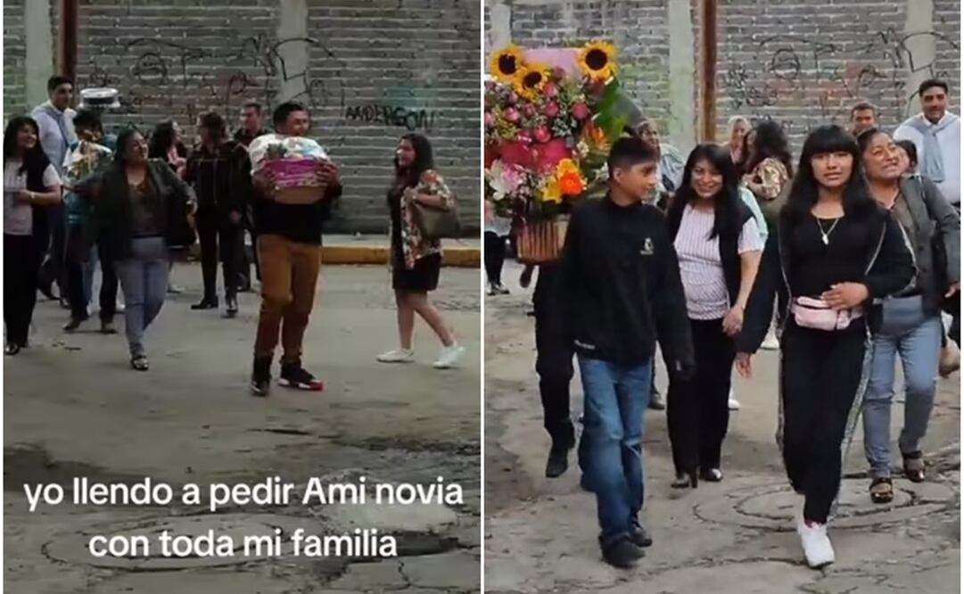 Novio pide matrimonio. Foto: TikTok @eduardojuarez977