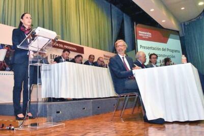 Sheinbaum busca que empresarios adopten una colonia