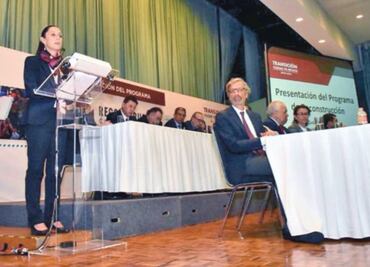 Sheinbaum busca que empresarios adopten una colonia