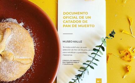 Cata de pan de muerto, en el Museo Kaluz