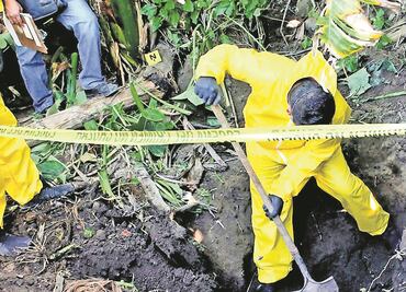 Encuentran más huesos y dientes en predio de Tijuana