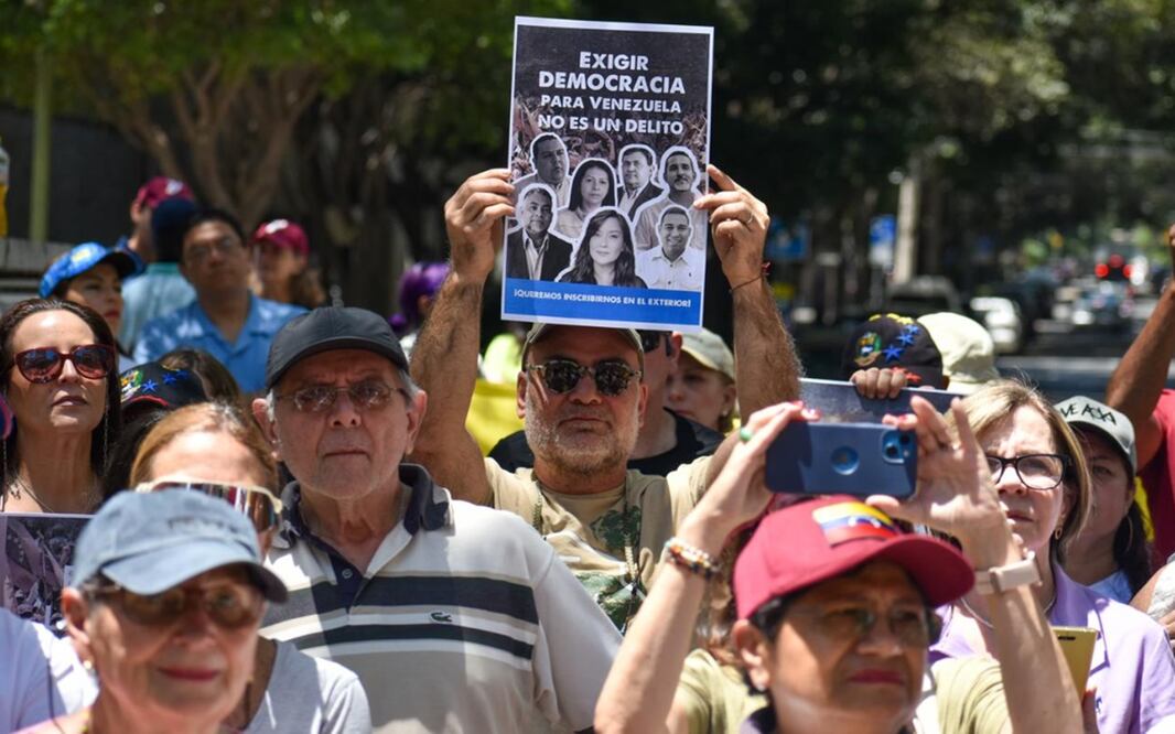 Venezolanos en México. Foto: Eduardo Castañeda/EL UNIVERSAL