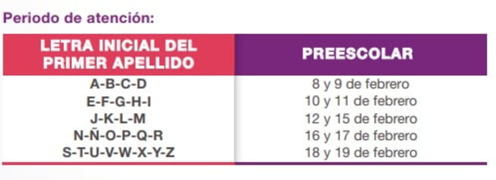Publican convocatoria para preescolar, primaria y secundaria en Edomex