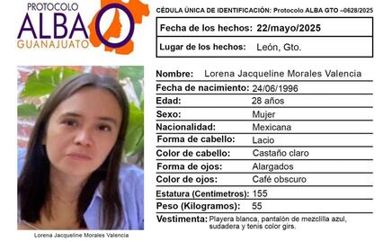 Lorena Jacqueline cumple 12 días desaparecida en Guanajuato; detienen a su presunto jefe tras ser captado cargando un bulto con silueta humana