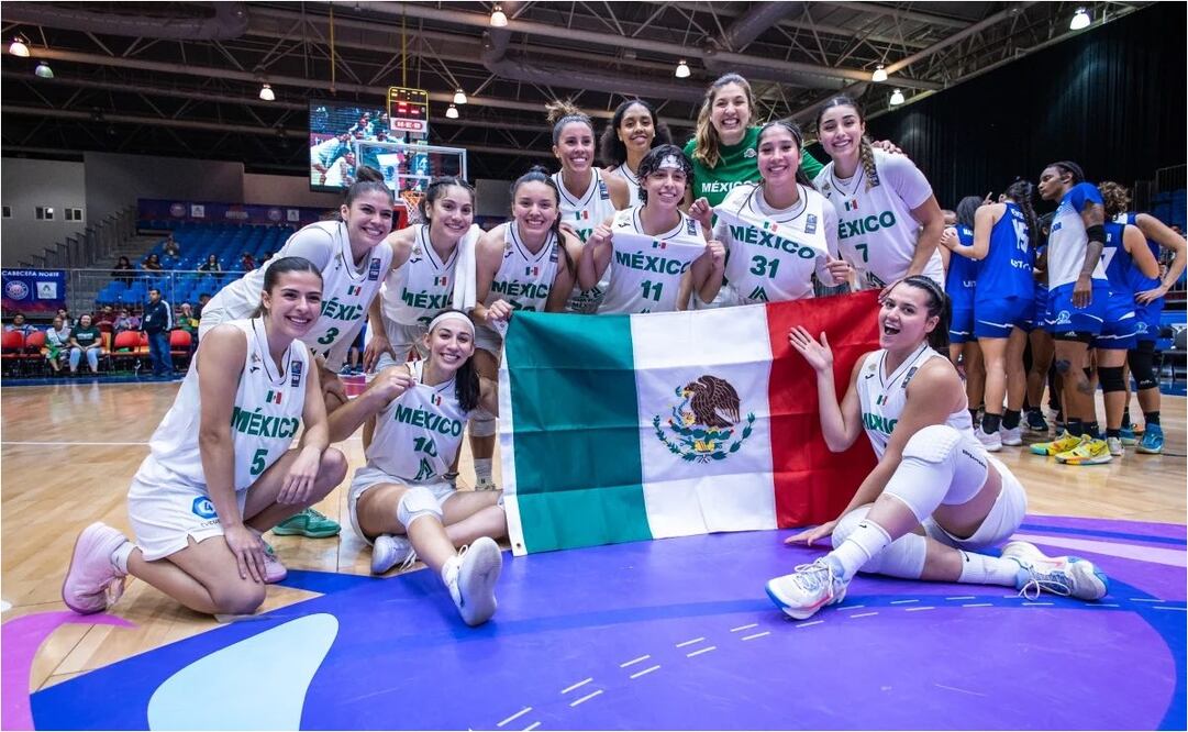 FOTO: Selección Mexicana de Basquetbol Femenil gana medalla de bronce en Centrobasket - @mexbasquet