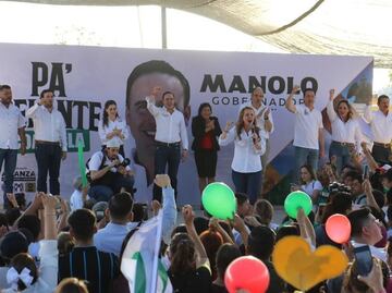 Manolo Jiménez se compromete a apoyar a los jóvenes para que desarrollen todo su talento