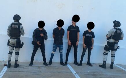Detienen a cinco hombres armados y aseguran áreas de concentración de sustancias químicas en Sinaloa 
