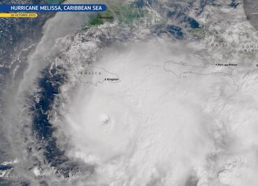 Huracán Melissa baja a categoría 3 mientras se acerca a Cuba