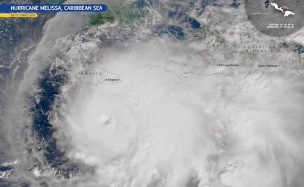 VIDEOS. "Melissa" se fortalece a huracán categoría 5; en Jamaica piden "tomarlo enserio"