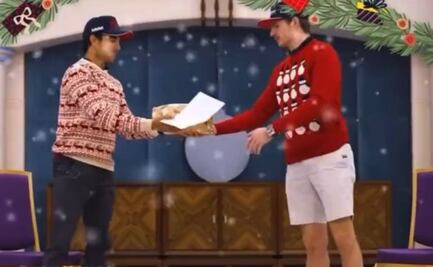 Max Verstappen le obsequia a 'Checo' Pérez una emotiva carta y curioso regalo 