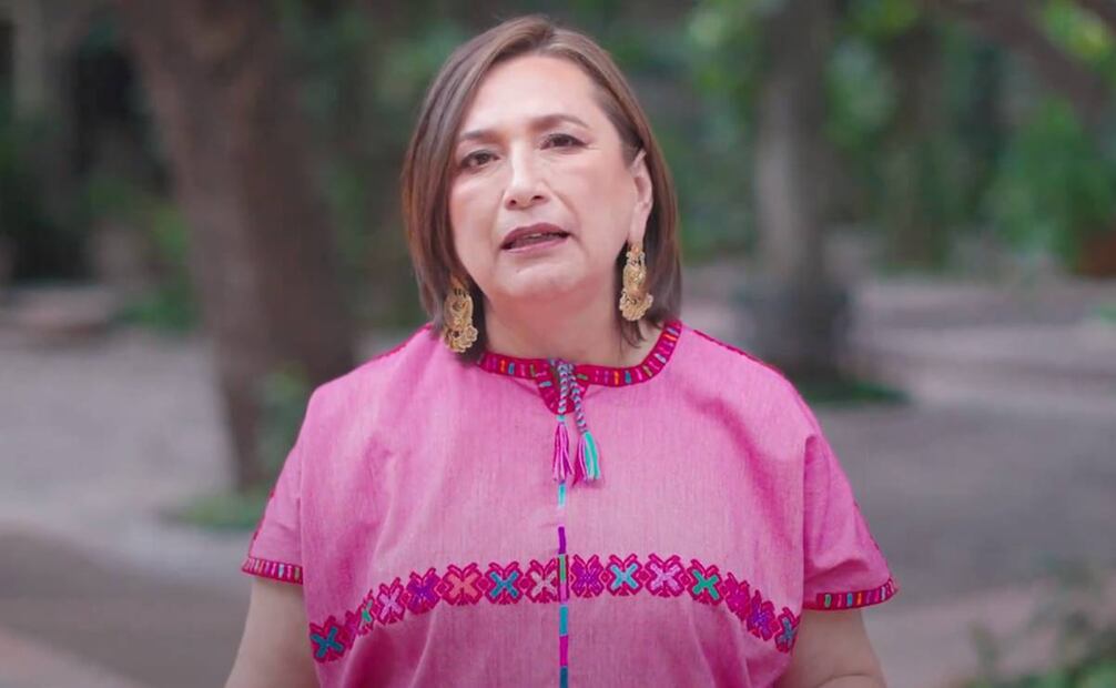 Pide Xóchitl Gálvez al presidente López Obrador dejar de intervenir en el proceso electoral/ Captura de pantalla