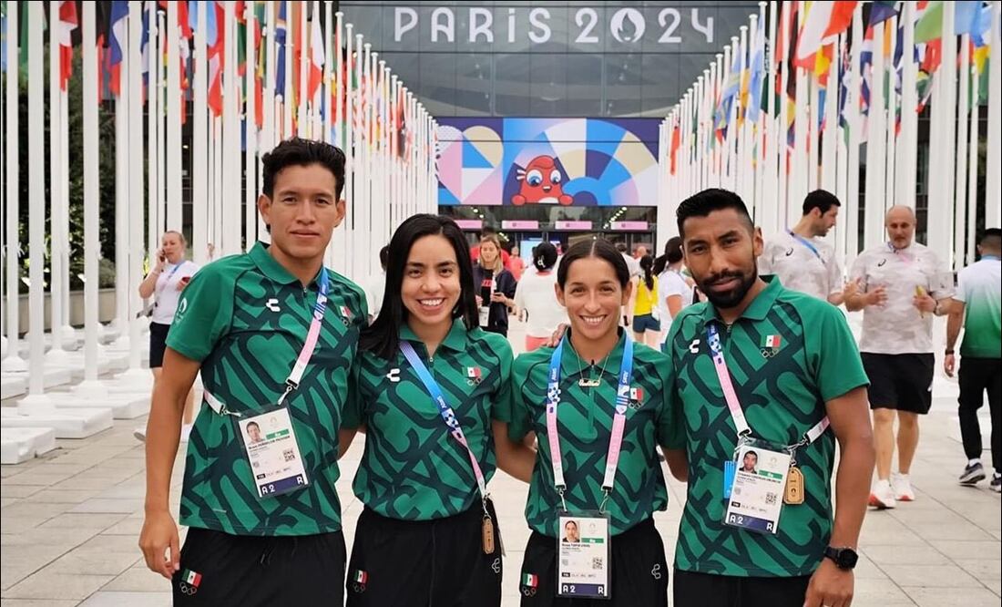 Equipo mexicano de Triatlón finalizó prueba en el decimotercer sitio en París 2024 / FOTO: @CONADE