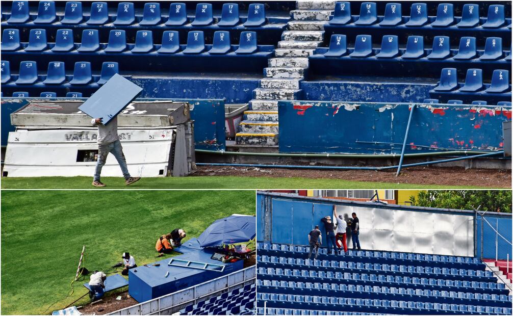 Los trabajos se intensificaron en la semana, para tener todo a tiempo. Fotos: Abril Angulo | El Universal