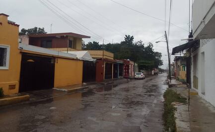 Fría navidad en Yucatán; frente frío 19 provoca llovizna y bajas temperaturas 
