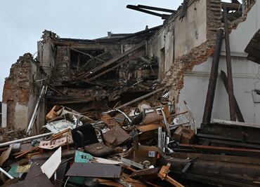 Rusia destruye museo en centro de Kupyansk y deja un muerto y diez heridos