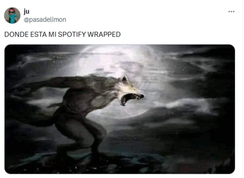 Spotify Wrapped: los mejores memes para esperar el resumen musical de la app. Fuente: X