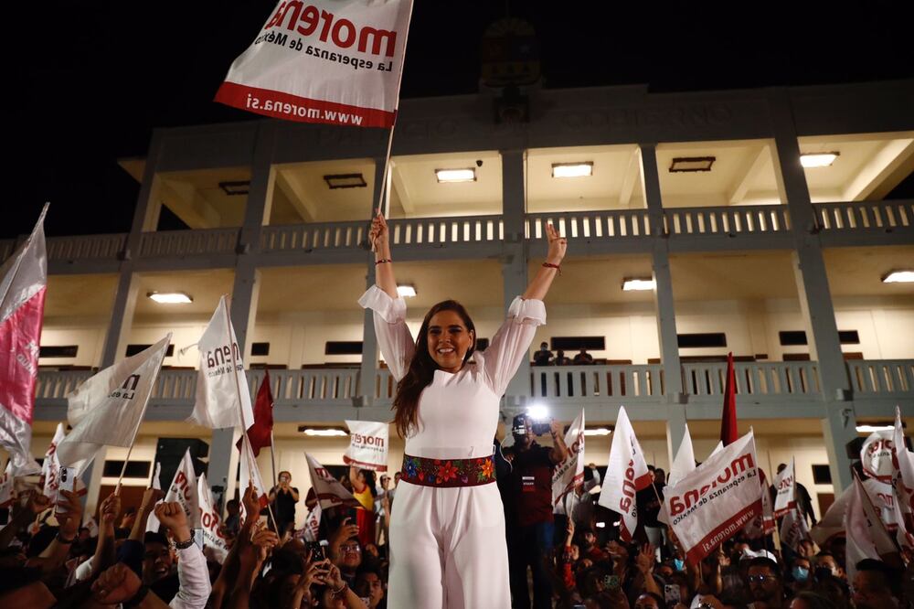 Mara Lezama festeja esta noche en Chetumal. Diego Simón EL UNIVERSAL