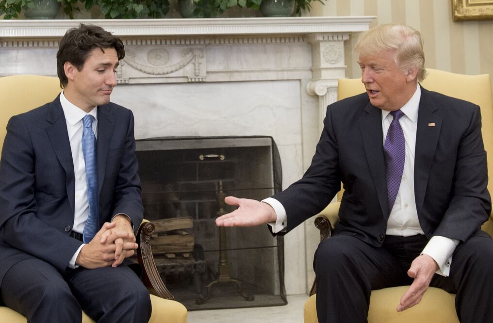 A principios de la semana pasada, el presidente electo republicano amenazó con imponer un impuesto del 25% a todos los productos que ingresen a Estados Unidos desde Canadá y México. Foto: AFP/Archivo