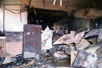 Se incendia universidad; arden pruebas de desfalco