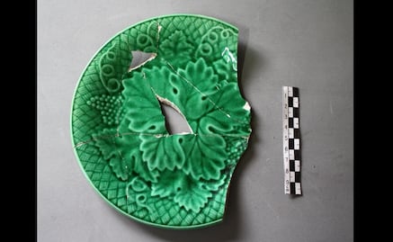 Analizan material cerámico de antiguo terreno de Pascual