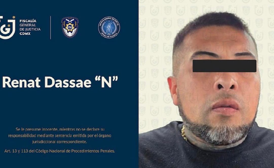 Vinculan a proceso a "El Daza" presunto líder de UJ40; investigan extorsiones en Tepito y Centro Histórico.
Foto: Especial.