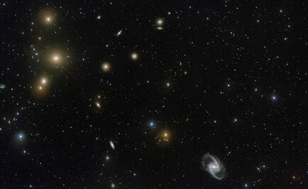 Captan nueva imagen inédita del cúmulo Fornax