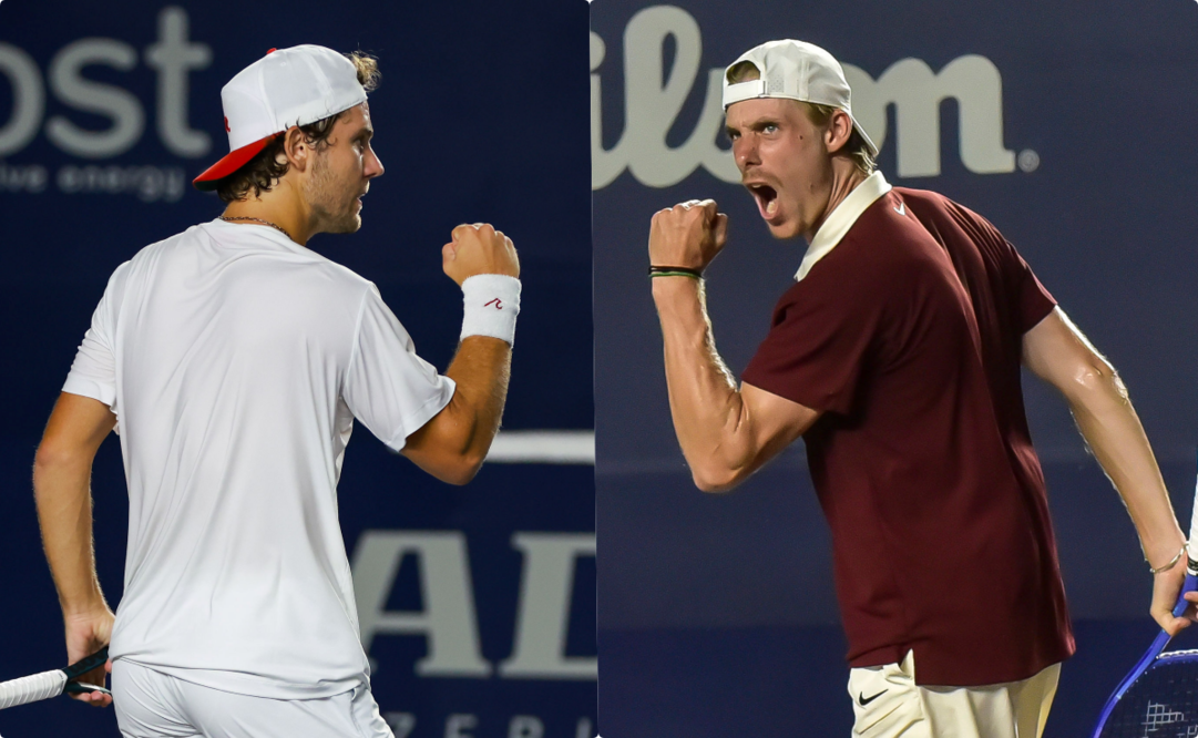 Denis Shapovalov y Aleksandar Kovacevic en el Abierto de Los Cabos - Foto: Mifel Tennis Open by Telcel Oppo