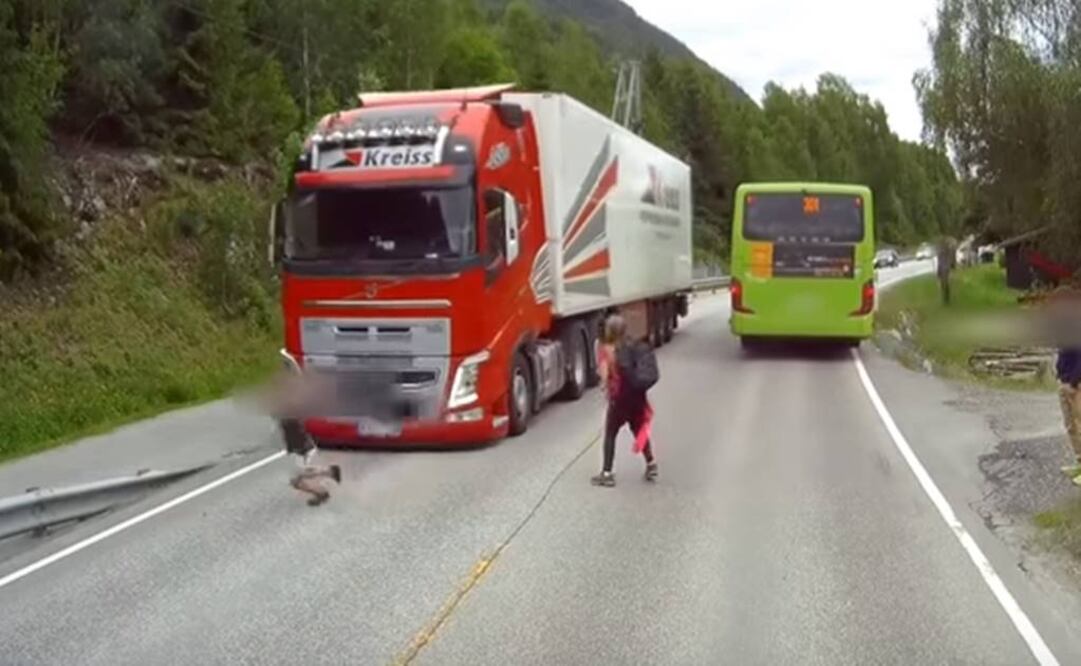 El incidente ocurrió el pasado junio en Noruega Foto: Tomada de video