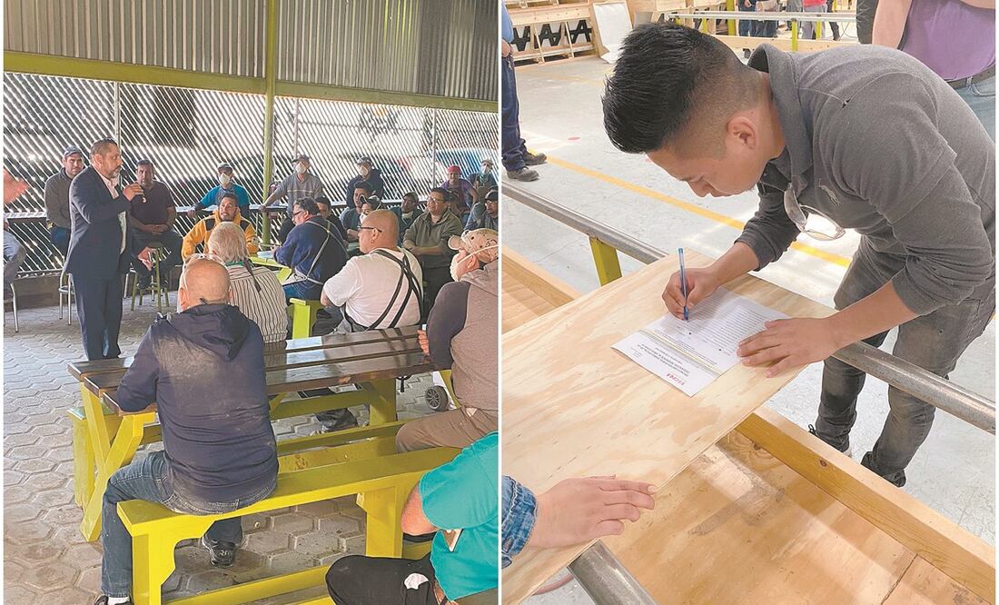 Al personal de una empresa productora de rines de Tijuana se le informó que la producción sería mínima y que regresarían a casa sin salario. Foto: ESPECIAL