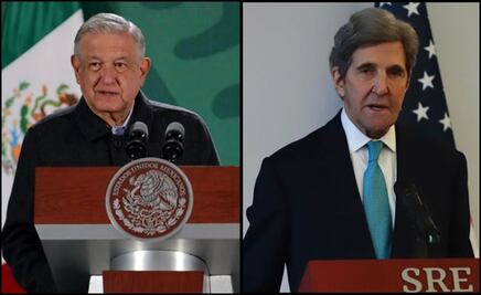 AMLO recibe a John Kerry en Palacio Nacional