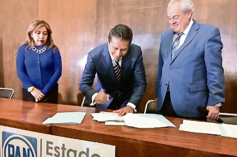 El ex alcalde de Toluca, Juan Rodolfo Sánchez, insistió en que deben existir condiciones de igualdad para la elección interna. (CORTESÍA)