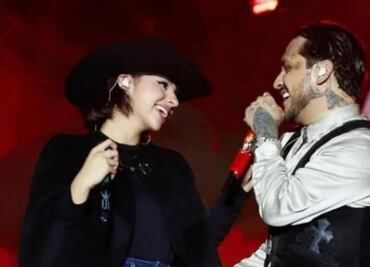 Christian Nodal se luce a caballo: agradece a su esposa Ángela Aguilar las clases de equitación
