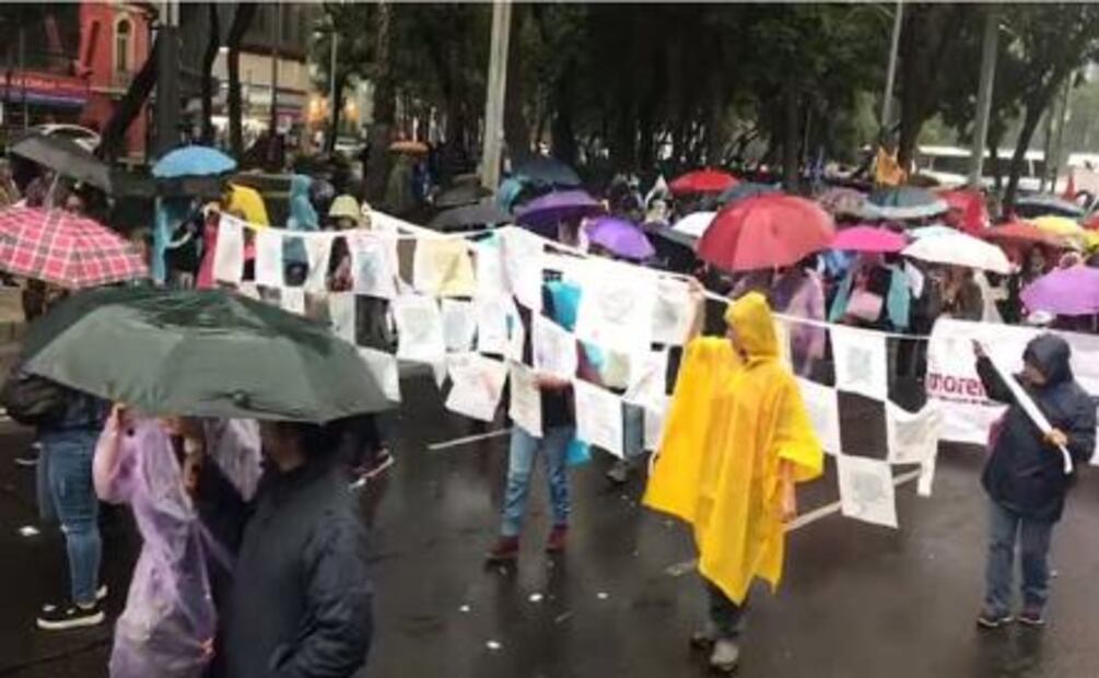 Minuto a minuto de la marcha conmemorativa a 4 años de la desaparición de los 43