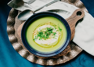 #Receta de sopa fría de aguacate