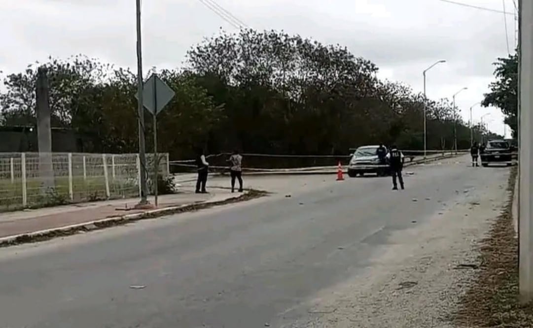 Altercado vial termina con una persona herida de arma en Yucatán (26/01/2026). Foto: Especial