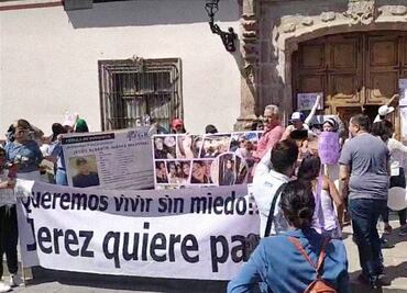 Marchan por la paz y desaparecidos en Jerez, Zacatecas