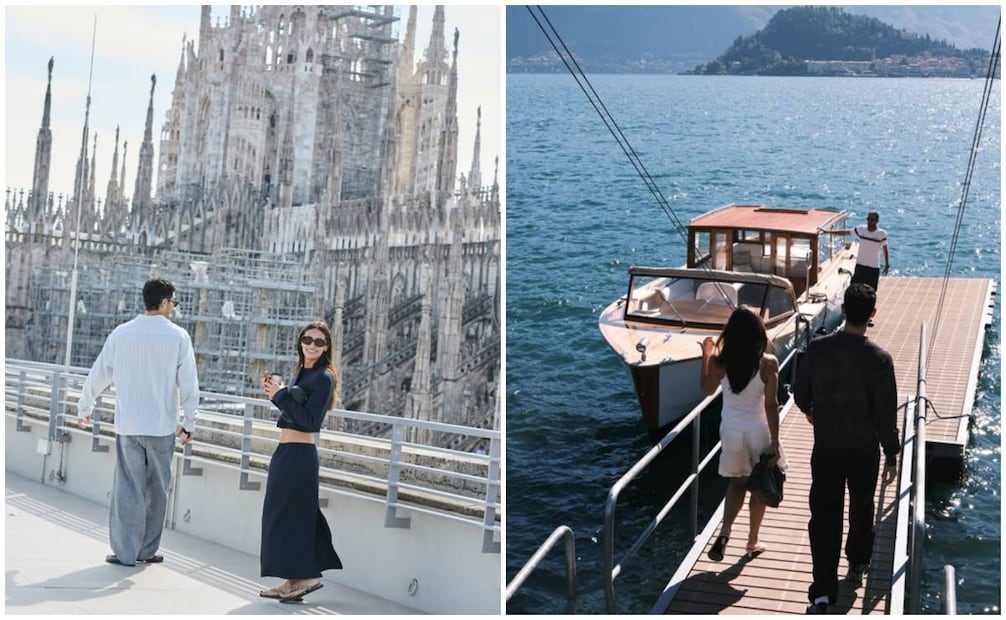 Renata Notni y Alejandro Speitzer, juntos en Monza, una ciudad situada en el norte de Italia.
Instagram rennotni
