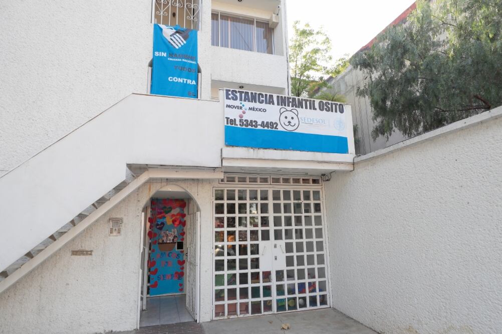 La guardería Osito adscrita al gobierno federal, posiblemente cierre por el recorte al programa de estancias infantiles, comentó la encargada. Foto: IRVIN OLIVARES. EL UNIVERSAL