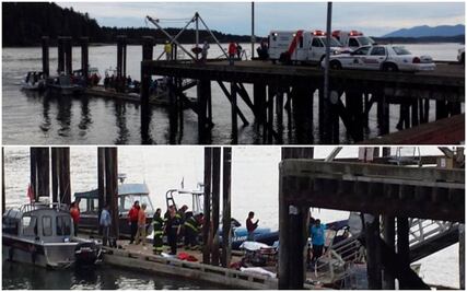 Barco con 27 personas se hunde en Canadá