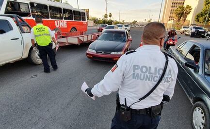Aplican 130 multas a automovilistas por violar confinamiento por Covid-19 en Sonora