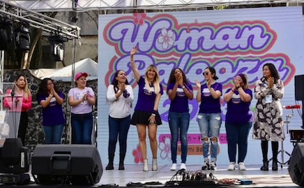 En concierto “Wooman Palooza” en Coyoacán cientos de mujeres alzan la voz