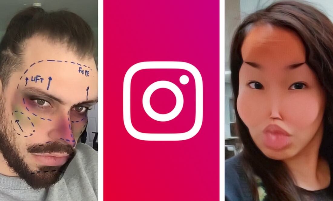 Instagram quitará filtros como estos. Foto: Daniel Mooney/Instagram